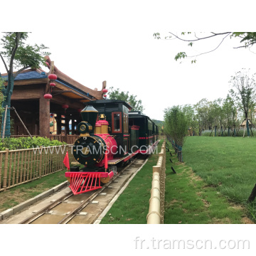 Train de piste d&#39;enfants de terrain de jeu